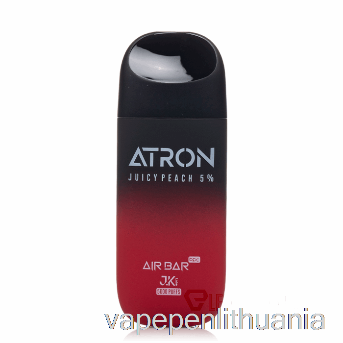 Air Bar Atron 5000 Vienkartinis Sultingas Persikų Vape Skystis